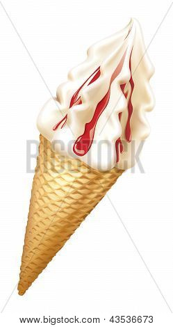 Ice cream illustration