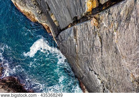 Aerial View Of The Coastline At Dawros In County Donegal - Ireland