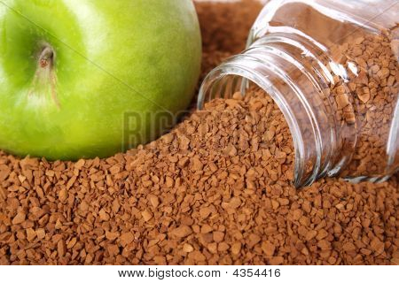 Apple og kaffe