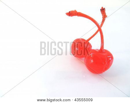 Cerises rouges sexy
