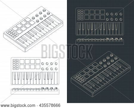 Midi Controller Keyboard Blueprints