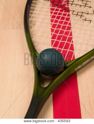 Raquete de squash