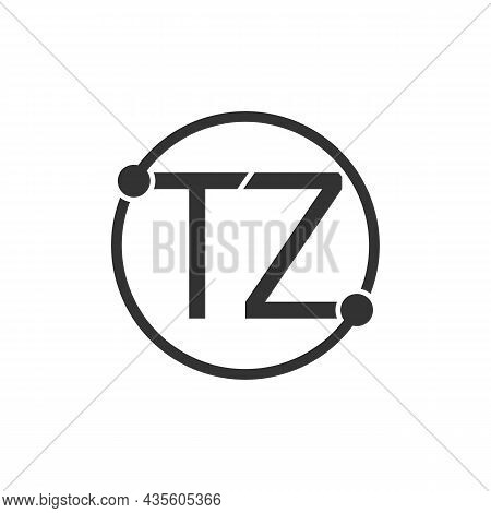 Illustration Vector Graphic Of Logo Letter Tz Tech