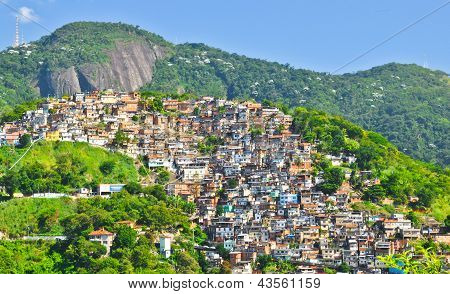 Favela no Rio de Janeiro