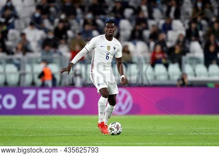 Torino, Italy. 7 October. Paul Pogba  Of France  Controls The Ball During The Uefa Nations League Se