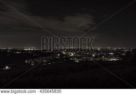 Castelvetro By Night. Photo Taken With 30\
