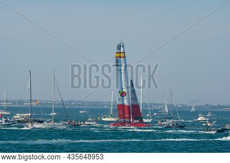 Grand Prize Of Spain. Sailgp International Flying Catamarans Championship. Cadiz. Andalusia. Spain. 