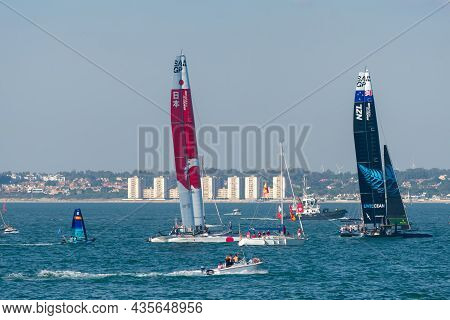 Grand Prize Of Spain. Sailgp International Flying Catamarans Championship. Cadiz. Andalusia. Spain. 