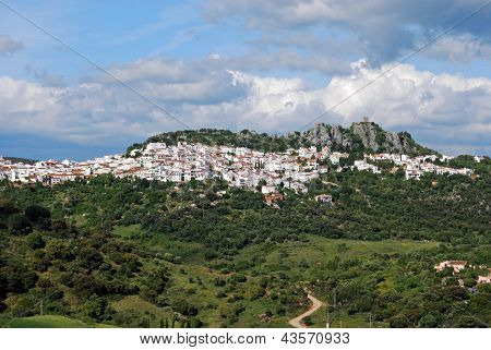 Bílý vesnice, Gaucin, Andalusie.