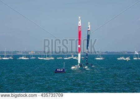 Grand Prize Of Spain. Sailgp International Flying Catamarans Championship. Cadiz. Andalusia. Spain. 
