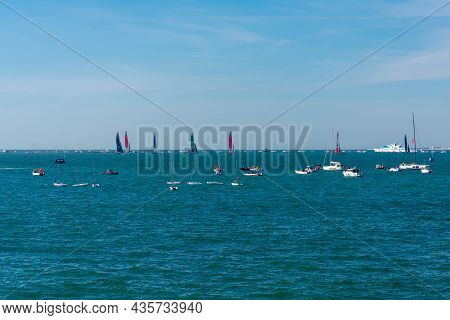 Grand Prize Of Spain. Sailgp International Flying Catamarans Championship. Cadiz. Andalusia. Spain. 