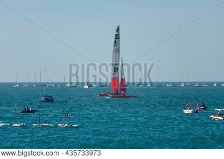 Grand Prize Of Spain. Sailgp International Flying Catamarans Championship. Cadiz. Andalusia. Spain. 