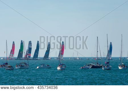 Grand Prize Of Spain. Sailgp International Flying Catamarans Championship. Cadiz. Andalusia. Spain. 