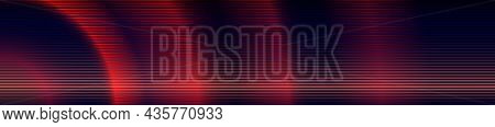 Abstract Horizontal Pattern In Red-black Tones For The Design Of Interiors Of Discos, Bars, Nightclu