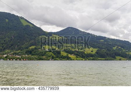 Scenery Around The Grosser Alpsee, A Lake Near Immenstadt In Bavaria, Germany