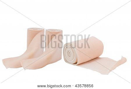 Tři svitky elastická bandáž