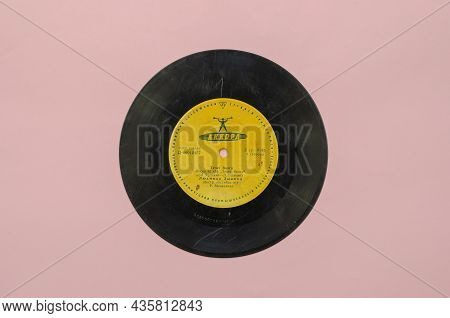 Vinyl Record With The Soundtrack To The Famous Soviet Film 