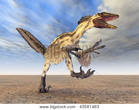 Dinosauro Deinonychus