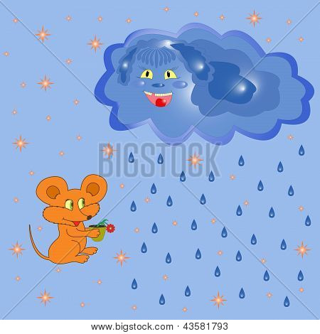 Mouse e Rain Cloud