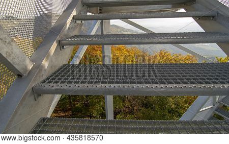 Lookout Tower Or Observation Tower In Horne Lazy, Brezno, Slovakia.