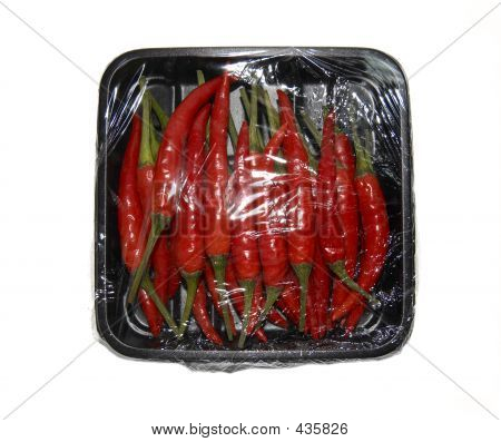 Horké červené Chilis
