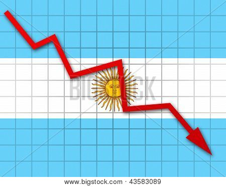 Die argentinische Flagge