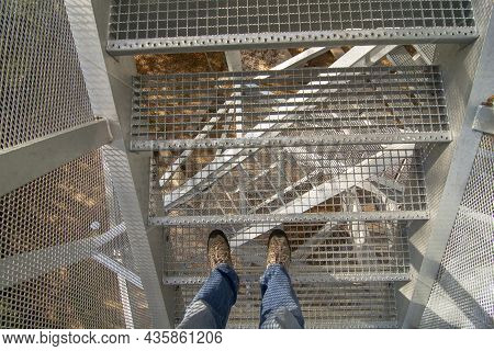 Lookout Tower Or Observation Tower In Horne Lazy, Brezno, Slovakia.