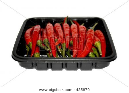 Horké červené Chilis