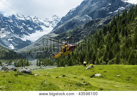 Alpine Helicopter Rescue