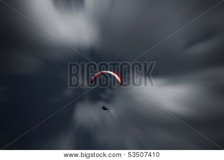 Crashing into the sky