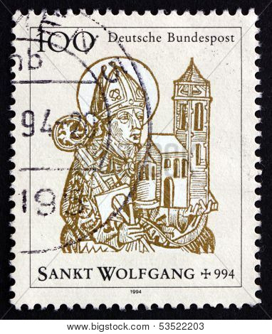 Postage Stamp Germany 1994 St. Wolfgang, Bishop Of Regensburg