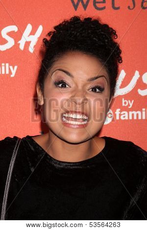LOS ANGELES - NOV 6:  Aisha Dee at the CRUSH by ABC Family Clothing Line Launch at London Hotel on November 6, 2013 in West Hollywood, CA