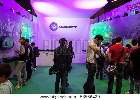 People At Games Week 2013 In Milan, Italy