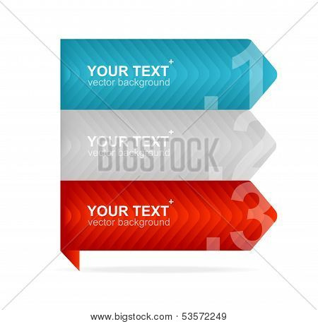 Arrow speech templates for text