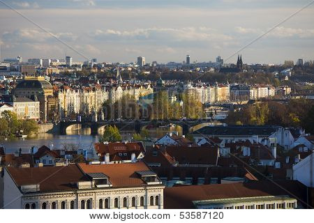 view of the old National theater in Prague