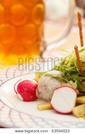 Obatzda  is a Bavarian cheese delicacy