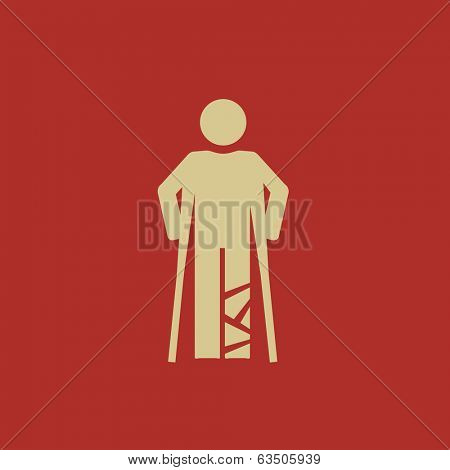 Medical Flat Icon. Vector Pictogram. EPS 10.