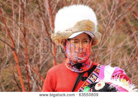 Tibetan woman