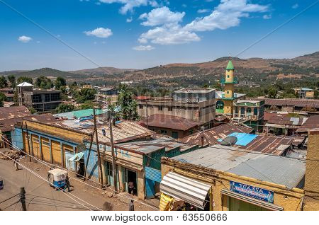 View At The Gondar City.