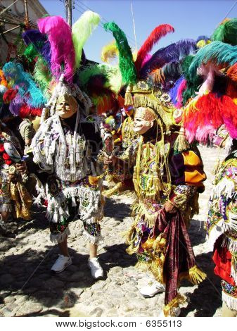 Fiesta svatého Tomáše v Chichicastenango