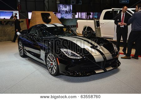 Dodge Viper At The Geneva Motor Show