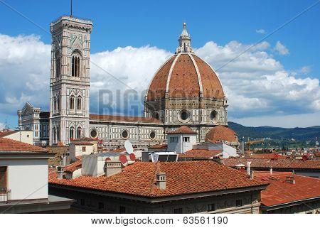 The Cathedral Of Santa Maria Del Fiore In Florence - Italy 655