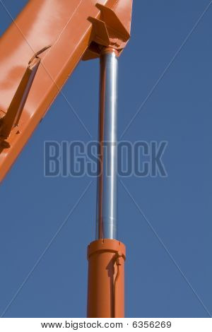der Kolben verchromt Hydrauliksystem des ein dredge