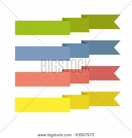 vintage ribbon banner