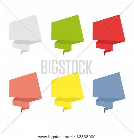 Abstract  speech bubble