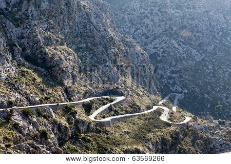 Serra de Tramuntana - mountains on Mallorca Spain