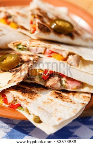 tortilla with vegetables
