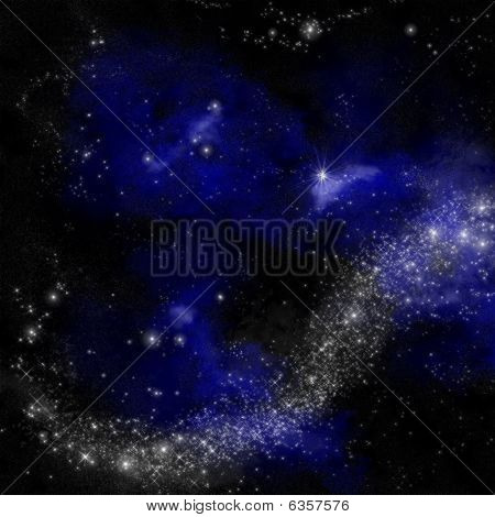 Spazio stelle sfondo