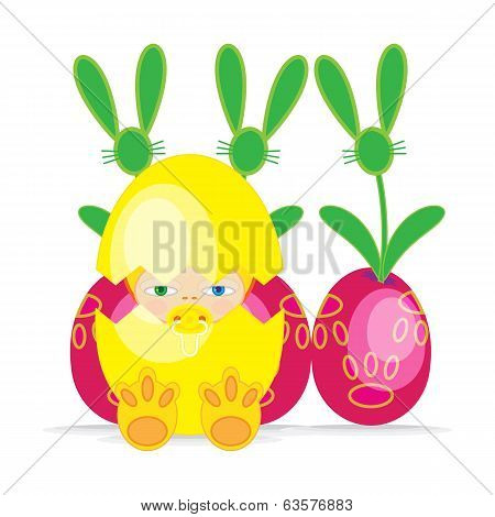 Easter Baby-egg
