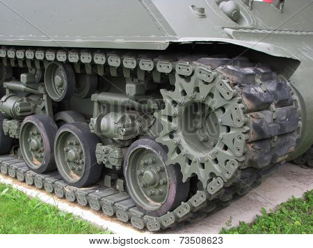 Army Tank Close-Up